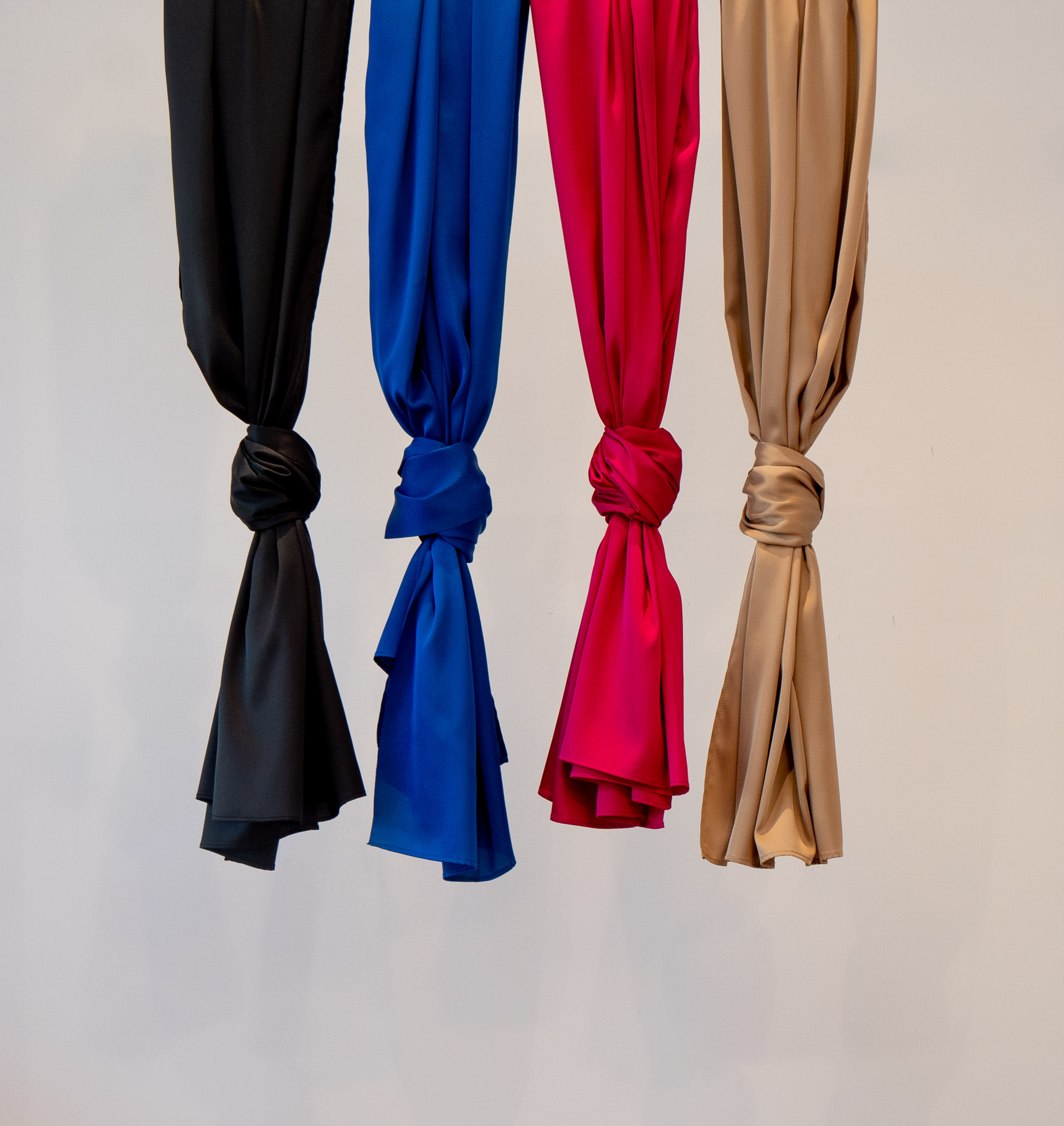 Velora Collection chiffon scarves in multiple colours
