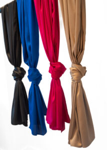 Royaé VELORA – Satin Chiffon Scarf - Image 2