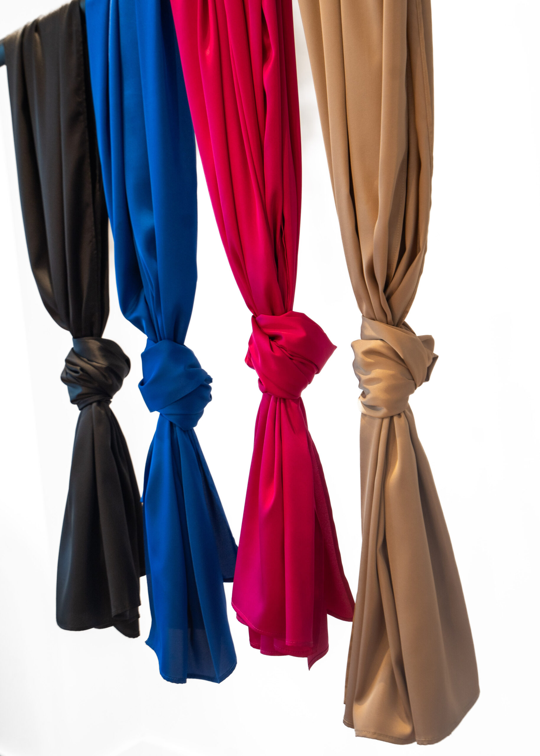 Royaé VELORA – Satin Chiffon Scarf - Image 2