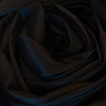 Velora chiffon scarf in Midnight Black