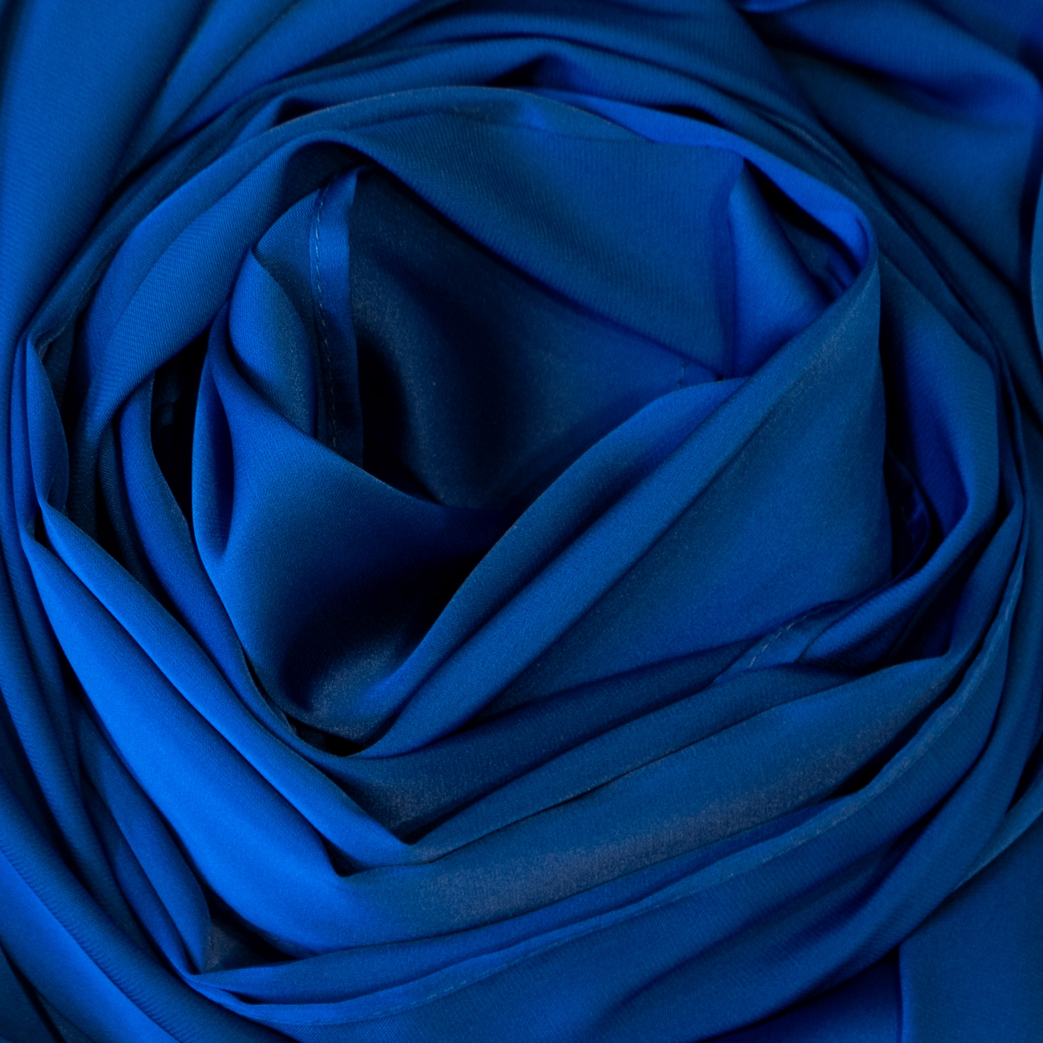 Velora chiffon scarf in Royal Blue