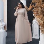 Nova – Kimono-Style Long Maxi Dress (No Embellishment)