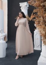 Nova – Kimono-Style Long Maxi Dress (No Embellishment)